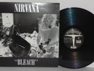 NIRVANA Bleach LP Vinyl Negative Creep Love Buzz About A Girl School PLAYS WELL