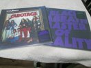 2 BLACK SABBATH  NEW SEALED LPS  SABOTAGE MASTER OF REALITY
