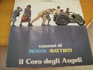 IL CORO DEGLI ANGELI CANZONI DI BATTISTI E MOGOL  LP TESTI