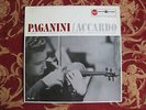 PAGANINI RECITAL ACCARDO 1ED RCA EUROPA ML 79 ITALY 1963 Rare