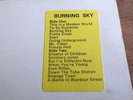 The Jam, Weller, Burning Sky, White Vinyl, White label VERY RARE LP  NM/NM