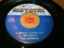 THE SUPREMES - A BREATH TAKING GUY - ROCK AND ROLL  / LISTEN - MOTOWN POPCORN