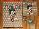 Stray Cats “40” LP LTD Edition 500 Blue Marbled Vinyl Beer Mat Poster Stickers