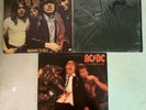3 AC/DC Vinyl LP Lot- VG+ BACK IN BLACK HIGHWAY TO HELL IF YOU WANT BLOOD