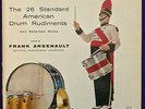 FRANK ARSENAULT 26 Standard American Drum Rudiments LP LUDWIG DRUM CO Rare NM-