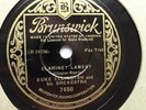 Duke Ellington 78rpm Single 10-inch Brunswick Records #7650 Clarinet Lament