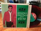 ELVIS PRESLEY: Season's Greetings From Elvis, RCA VICTOR, Red, OOP LP  Rare
