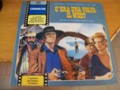ENNIO MORRICONE C'ERA UNA VOLTA IL WEST LP O.S.T.  PROMO WHITE LABEL