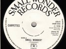 70s Punk Rock New Wave THE CARPETTES small wonder? 1978 UK 7
