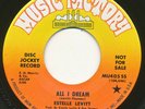 ESTELLE LEVITT on Music Factory —ALL I DREAM— pop psych soul 45 | PROMO | VG++