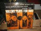 Rollins Plays for Bird Prestige 7095 lp