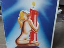 ROLLING STONES 'SHE WAS HOT' PROMO CHRISTMAS CARD 1984 -