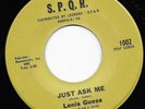 Lenis Guess - Just Ask Me - S.P.Q.R.  - Northern Soul / Mod