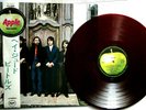 The BEATLES AGAIN   1970 Japan RED WAX Hey Jude Orig + OBI Toshiba APPLE AP-8940