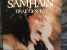 Samhain 12” Lp Final Descent Misfits Rare Hard To Find
