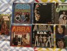 ABBA 11 x 7” Vinyl Singles German Imports Picture Sleeve Covers Good Condition
