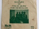 THE VISIONS - W / RARE PICTURE SLEEVE - IT'S YOU I LOVE - R&R LABEL
