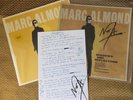 MARC ALMOND - SHADOWS AND REFLECTIONS - Coloured Vinyl Signed Print & Lyrics.