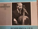 HQM 1079 Emanuel Feuermann Beethoven Cello Sonata No. 3 Schubert Arpeggione NM