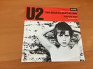 7 INCH SINGLE U2 TWO HEARTS BEAT AS ONE JAPAN PROMO