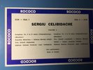 Sergiu Celibidache 3 lps   -Rococo Historical Recording Label Canada