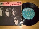 THE BEATLES - EP - ALL MY LOVING - PARLOPHONE - INDIA - GEP.8891 - 1964 - RARE
