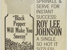 ROY LEE JOHNSON Black Pepper Will Make You Sneeze OKEH 45 mod R&B w/ PS HEAR