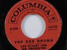 Instrumental Exotica Tittyshaker 45 LES ELGART Voo Doo Drums COLUMBIA HEAR
