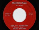 R&B Soul 45 - Holmes Brothers - World Of Destruction - American Image - unknown?