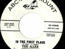 Teri Allen In the first place   Northern soul Popcorn MINT-