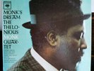 MONK'S DREAM The Thelonius Monk Quartet CS 8765 2-eye First Press