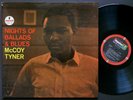 MCCOY TYNER Nights Of Ballads & Blues LP IMPULSE  AS-39 US 1972 RVG ST
