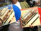 THE BEATLES RED & BLUE DOUBLE ALBUMS PACK WITH COLOURED VINYL. EX+