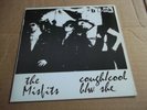 Misfits - Cough Cool / She (1977)  Euro Repro clear vinyl NM