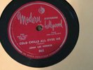 78 RPM  John Lee Hooker MODERN 862 Rock Me Mama / Cold Chills E
