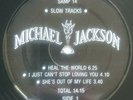 MICHAEL JACKSON - SLOW TRACKS LP - RARE THAI PROMO ONLY PRESSING - SONY MUSIC