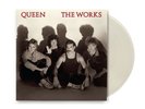 QUEEN - THE WORKS X 4. HMV VINYL WEEK EXCLUSIVE CLEAR VINYL LP ONLY 1500 W/WIDE