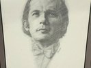Glenn Gould Promo Columbia Masterworks Wooden Portrait Plaque