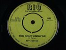 EDWARDS ALL STARS / ROY PANTON   Dr No [La Paloma]   EX/ EX MINUS   1964 UK RIO