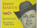 Bluegrass EP JIMMY MARTIN Widow Maker DECCA 2773