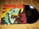 THRASH METAL ATTACK  LP Rare Hellwitch Anvil Bitch Blood Feast Vinyl Record EXC