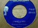 1950s Doo Wop 45 Record - Parakeets - I Have A Love - Atlas