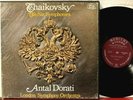 SR6 9121 RFR Tchaikovsky, 6 Symphonies, Dorati, London Symphony, 6 discs Mercury