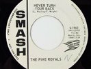 The Five Royals – Faith / Never Turn Your back – Smash 45 Promo