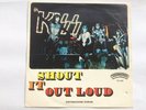 7” vinyl KISS - Shout it out loud/Nothin’ to lose - Italy issue
