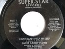 Rare Disco Soul Funk Super-Star 45 Sweet Daddy Floyd - Just Can't Help Myself NM