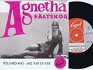 AGNETHA FÄLTSKOG Följ Med Mig swedish 45PS 1967 Cupol Abba