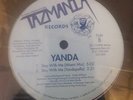 YANDA  /  STAY WITH ME / TAZMANIA  RECORDS  12 INCH ULTRA  RARE  FREESTYLE  VG++