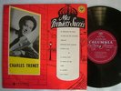CHARLES TRENET MES PREMIERS SUCCES / 10INCH