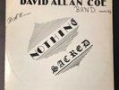 DAVID ALLEN COE NOTHING SACRED ALBUM  ADULTS ONLY RECORD